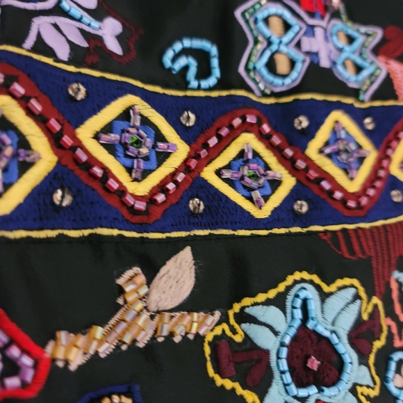 FLORENCIA EMBELLISHED MINI DRESS size 8 - Alice + Olivia - Picture 14 of 16